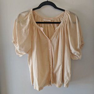 Doen June Blouse in Shell (sz Small)
